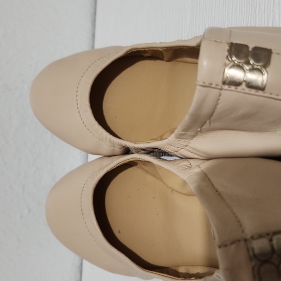 BCBGMaxAzria Molly Nude Ballet Flats - Picture 6 of 7